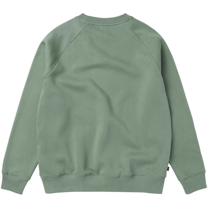 2024 Mystic Mens Token Crew Sweatshirt 35104.250108 - Frozen Green